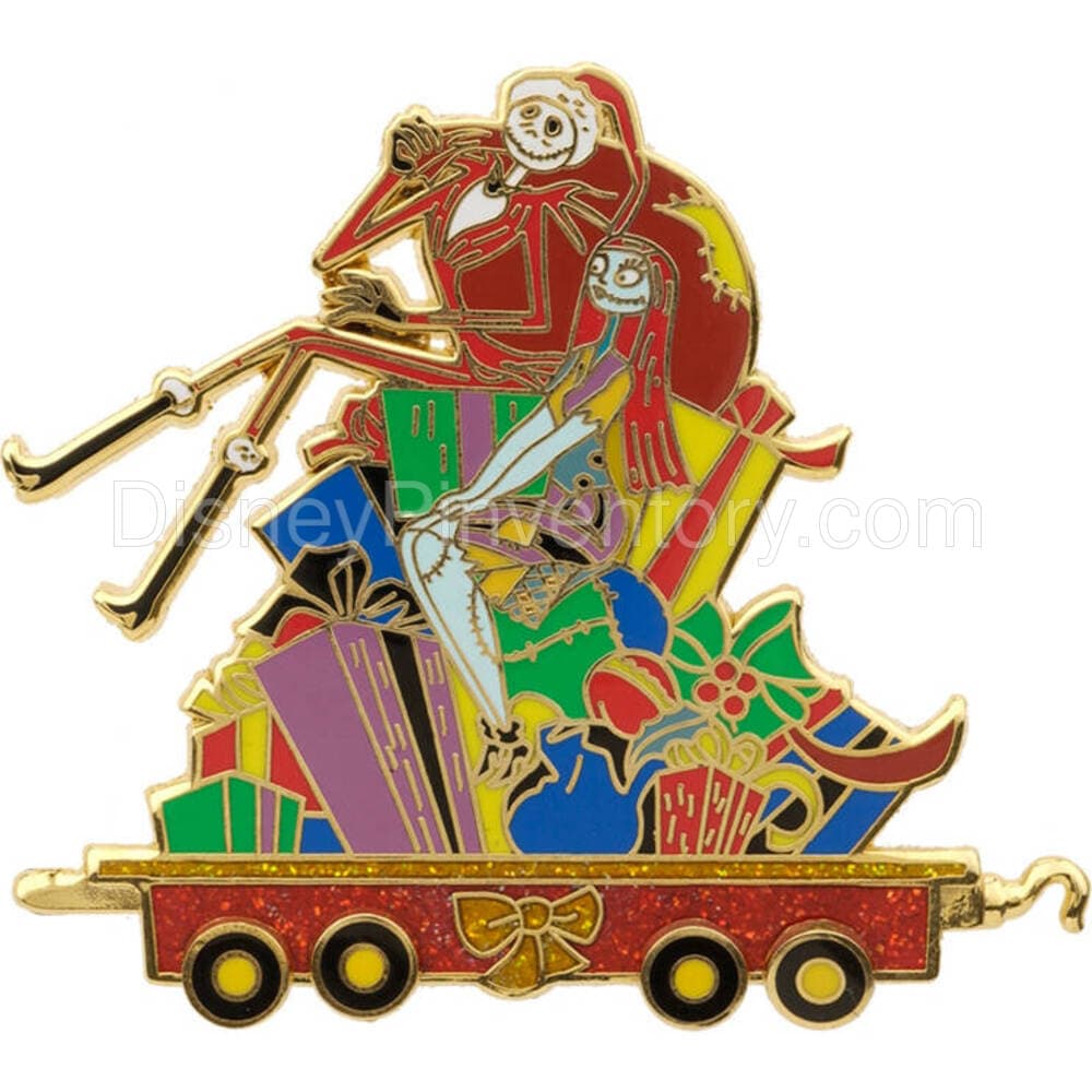 Holiday Train Pin Set - Jack Skellington & Sally - Pin 37250