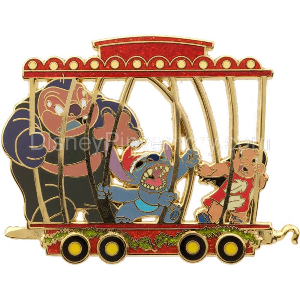 Holiday Train Pin Set - Lilo & Stitch - Pin 37251