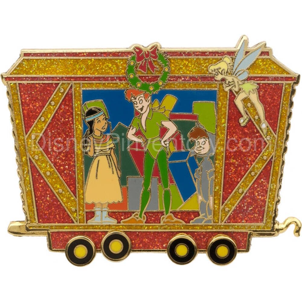 Holiday Train Pin Set - Tinker Bell & Peter Pan - Pin 37253