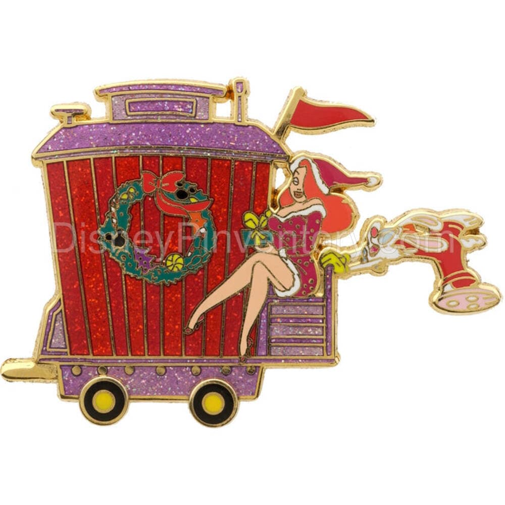 Holiday Train Pin Set - Jessica & Roger Rabbit - Pin 37254