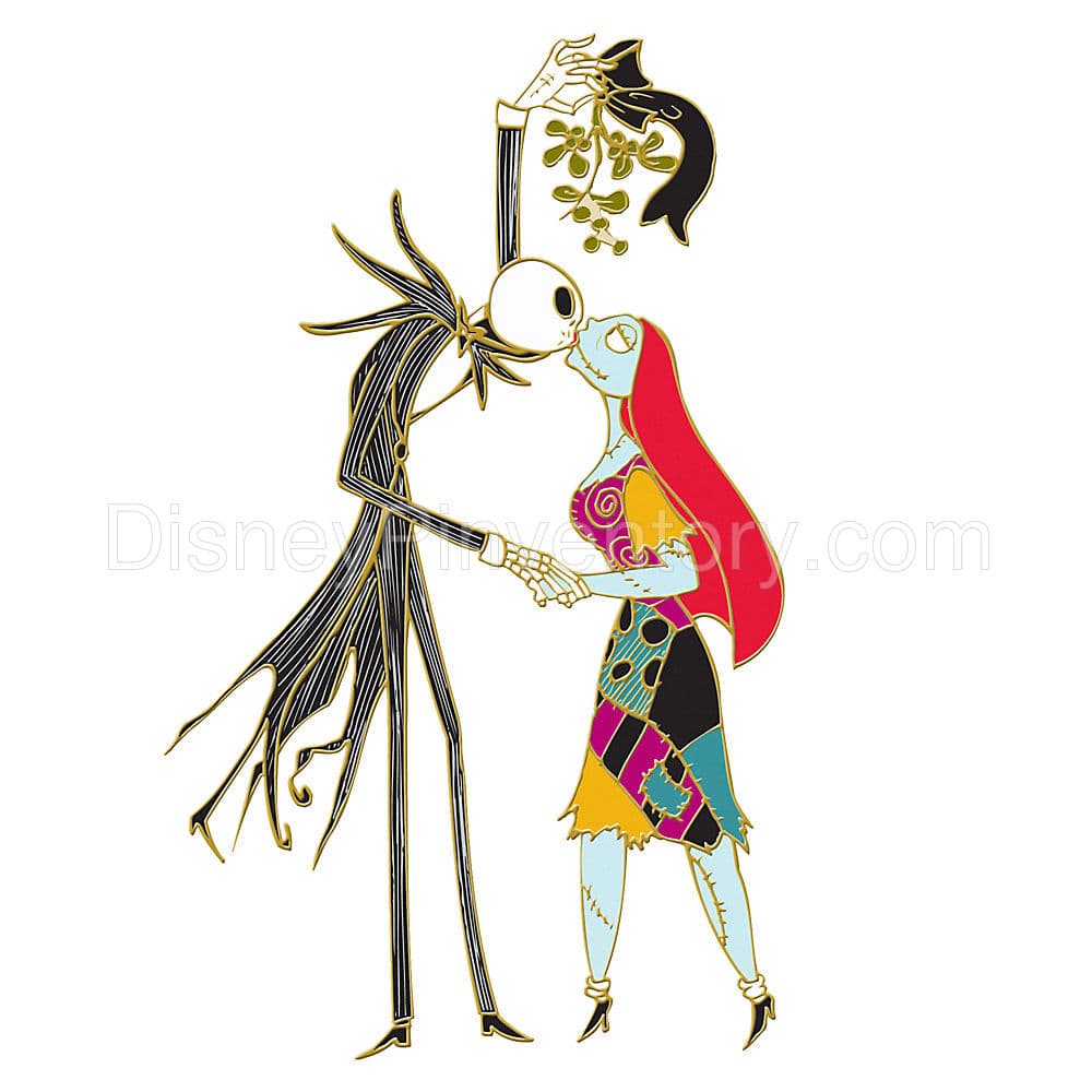 Jack Skellington & Sally Mistletoe Series Pin - Pin 37256
