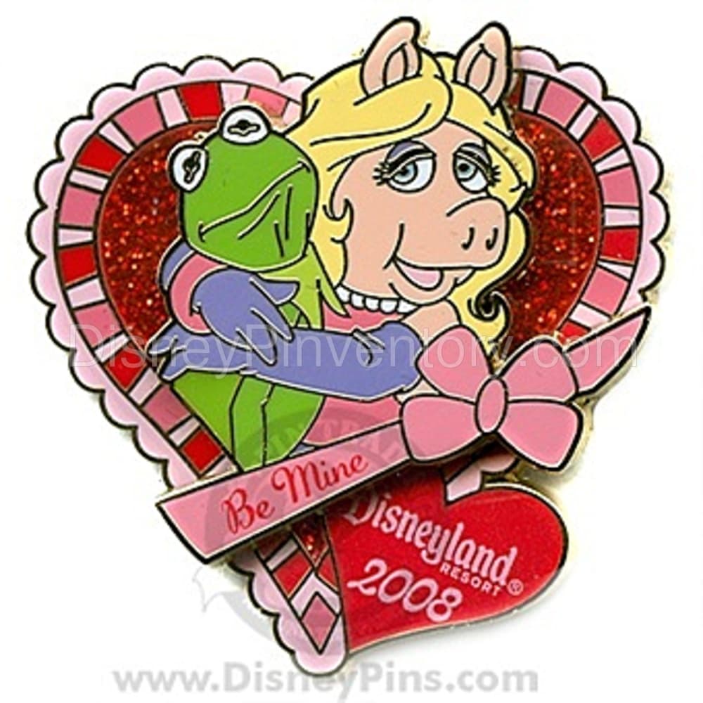 Valentine's Day 2008 Kermit the Frog and Miss Piggy - Pin 37278
