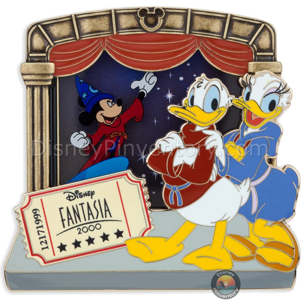 Fantasia 2000 Light-Up Theater Pin - Joy on the Screen - D23: The Ultimate Disney Fan Event - Pin 37312