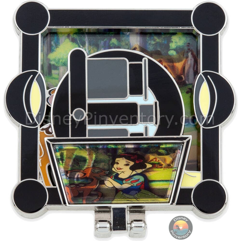 Snow White Multiplane Camera Slider Pin - Joy on the Screen - D23: The Ultimate Disney Fan Event - Pin 37326