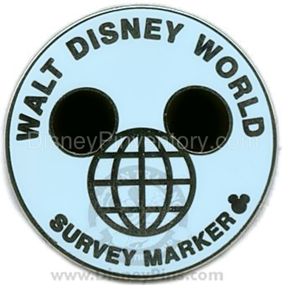 Hidden Mickey Pin - Fun Icons - Survey Marker - Pin 37496