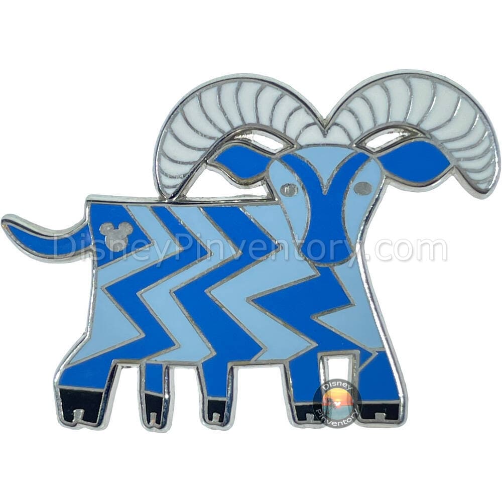 Hidden Mickey Pin - Fun Icons - Five-Legged Goat - Pin 37497