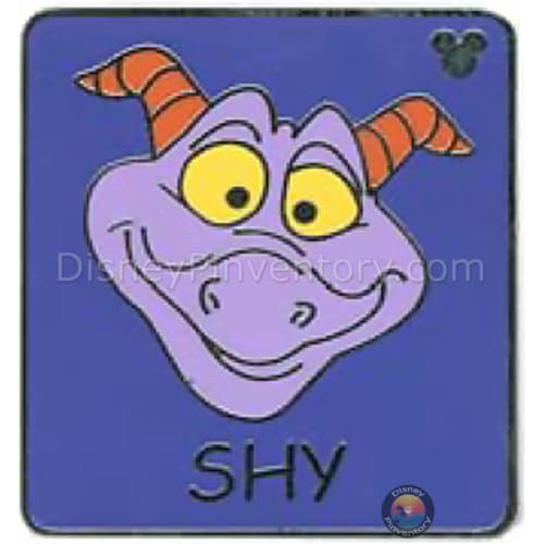 Hidden Mickey Pin - Shy Figment - Pin 37499