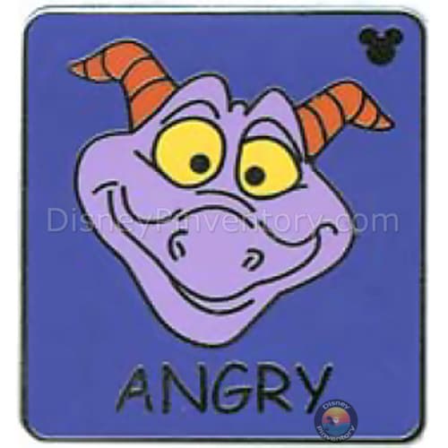Hidden Mickey Pin - Angry Figment - Pin 37500