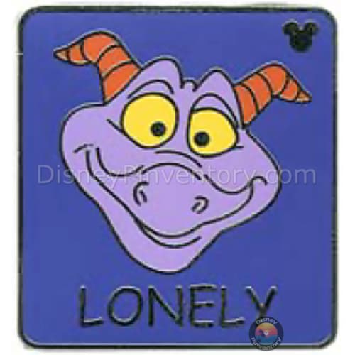 Hidden Mickey Pin - Lonely Figment - Pin 37501