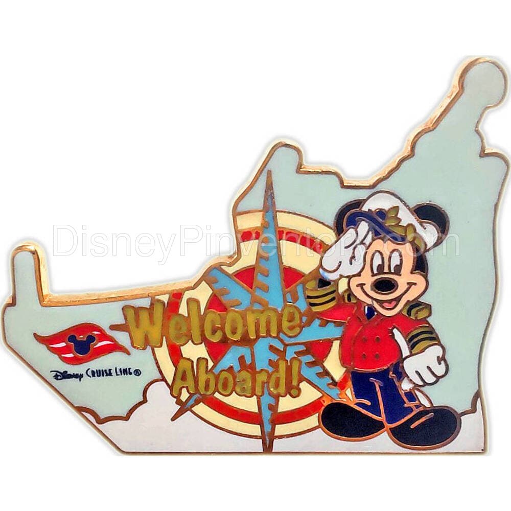 Disney Cruise Line Puzzle Series - Welcome Aboard - Captain Mickey Mouse - Pin 37530