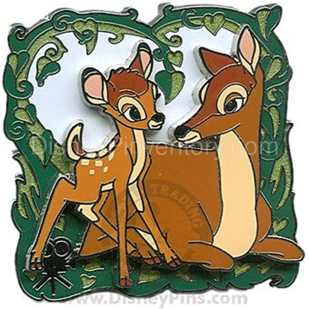 Walt's Classic Collection - Bambi - Bambi & Mother - Pin 37627