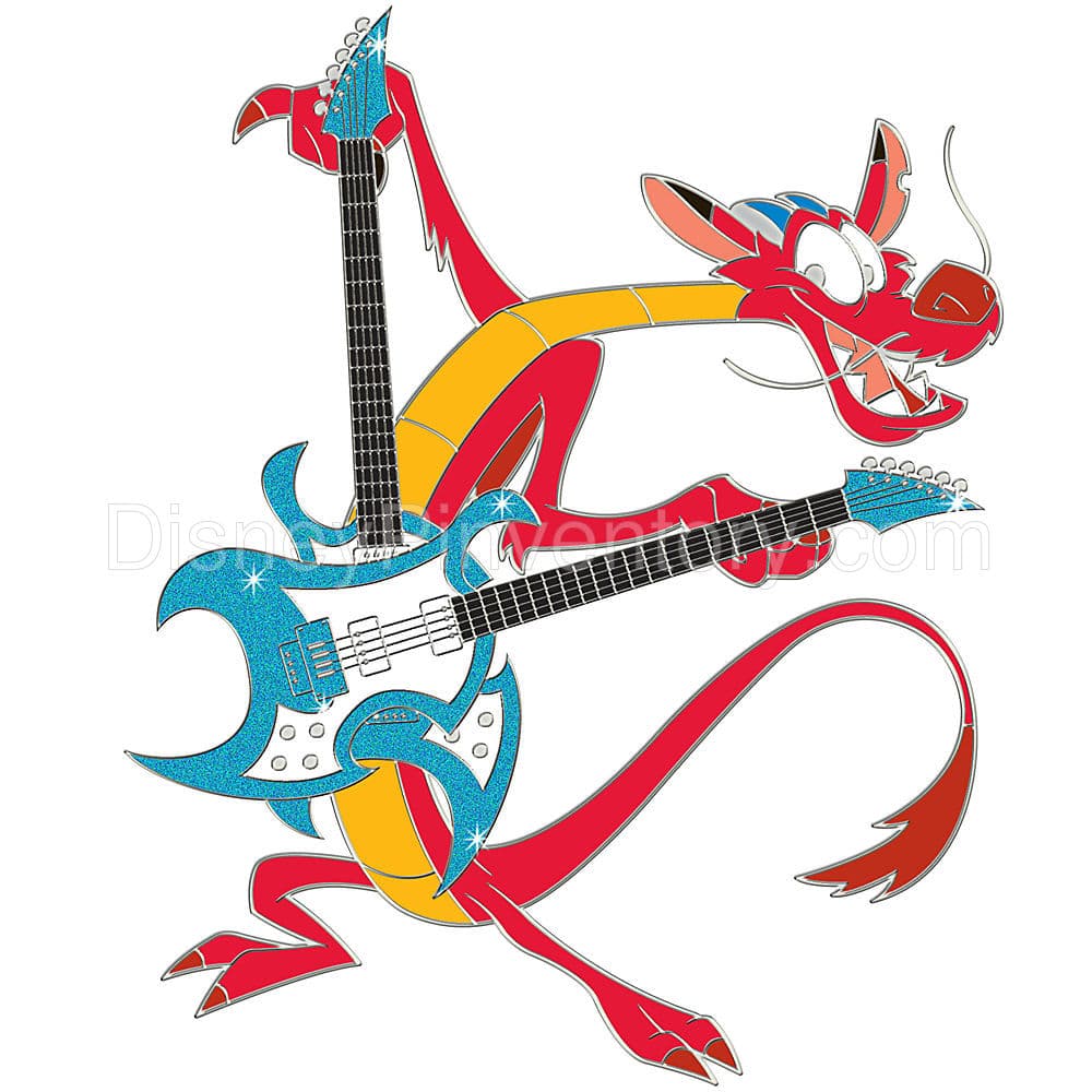 Rockin' Mushu Pin - Pin 37652