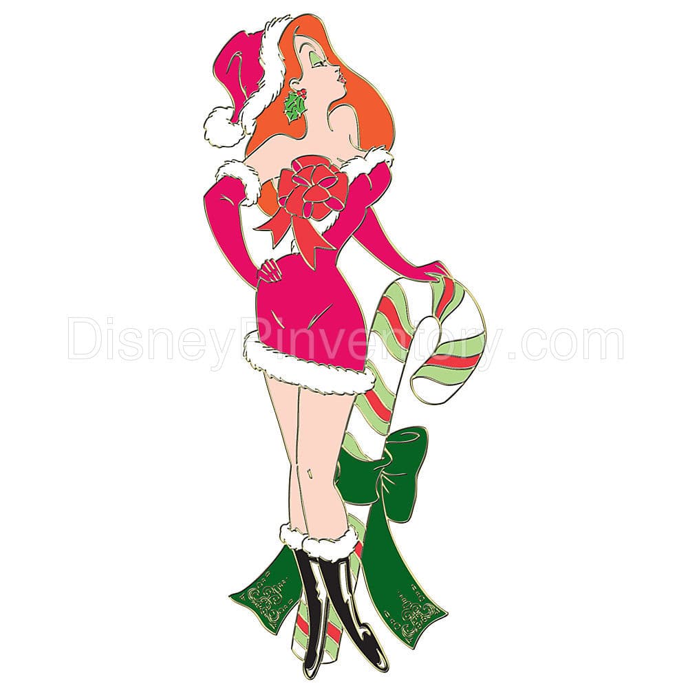 Jumbo Santa's Helper Jessica Rabbit Pin - Pin 37730