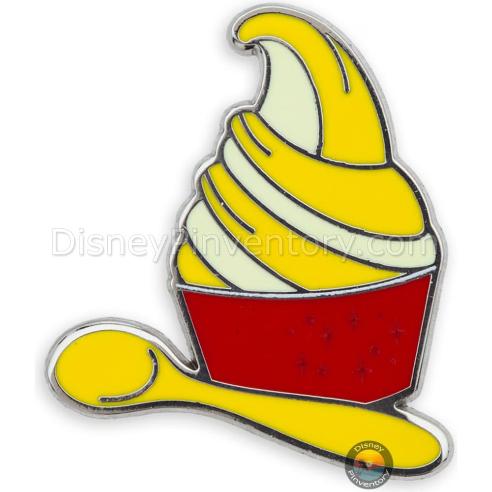 Stitch Attacks Snacks Pin Set - Pineapple Swirl Dish Pin - Pineapple Swirl - August - Pin 37766