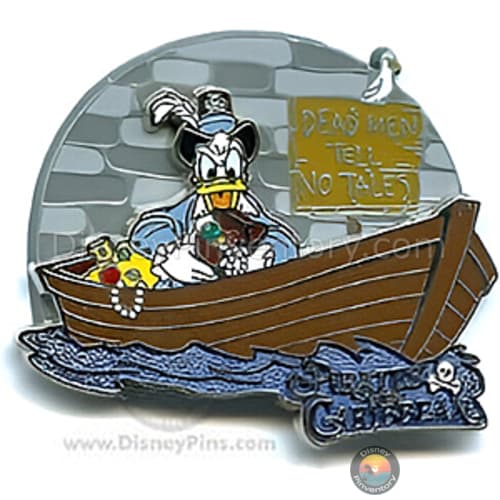 Gasp, Grasp & Go! Collection - Pirates of the Caribbean - Donald Duck - Pin 37770