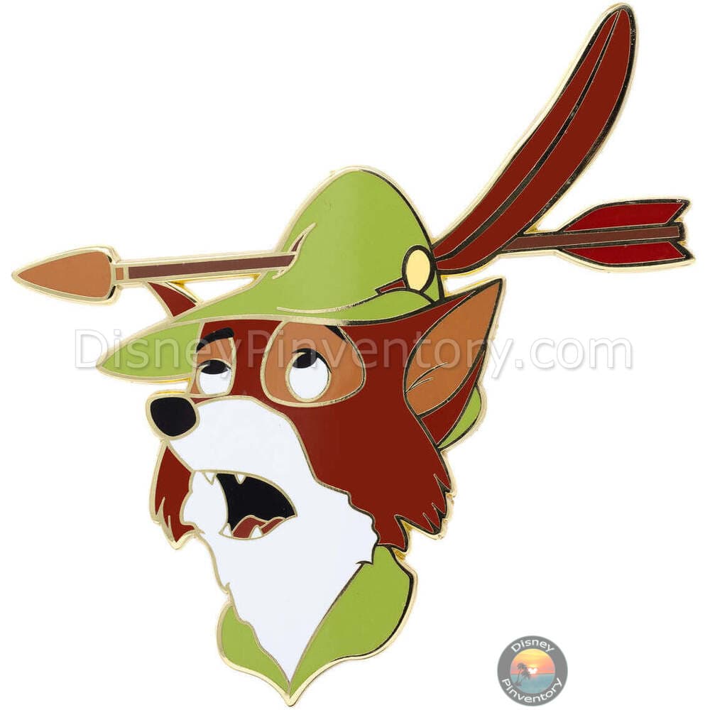 Disney Portrait Series Robin Hood Portrait Series #C Special Edition Pin - PALM Exclusive - Pin 37834