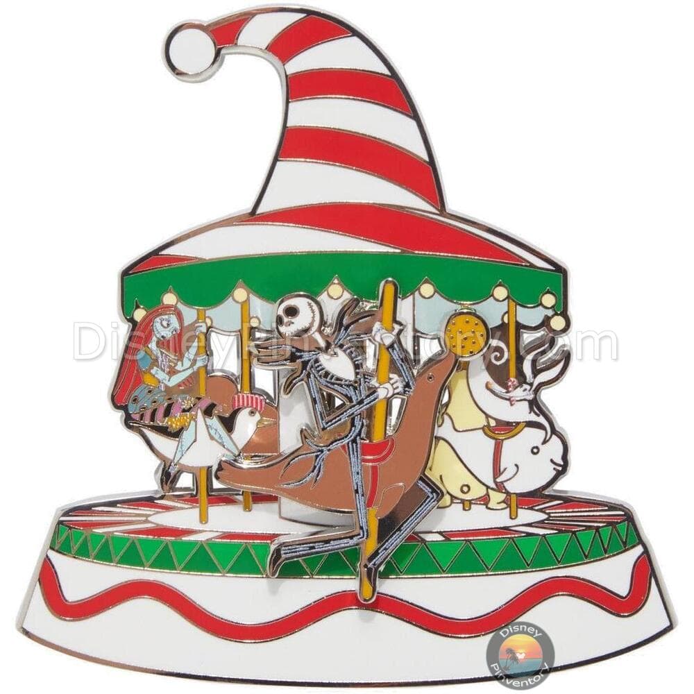 Loungefly Disney The Nightmare Before Christmas Merry-Go-Round Sliding Pin - Pin 37842