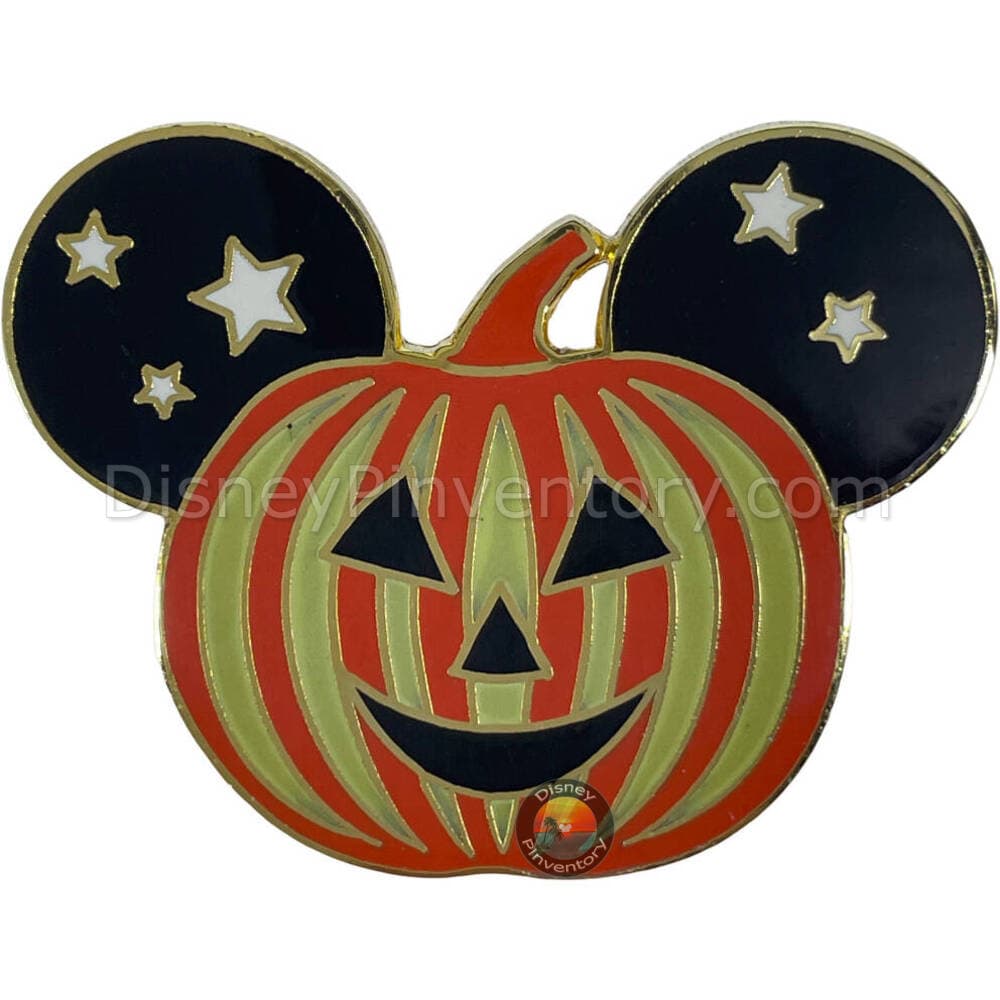 Disneyland Paris - Halloween Mickey Pumpkin Pin - Pin 37869