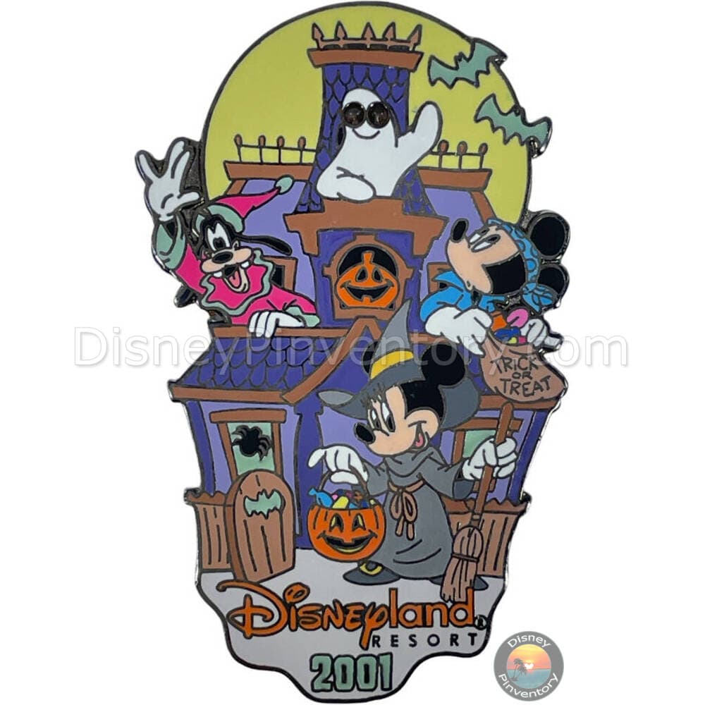Disneyland  Resort Halloween Haunted House 2001 Pin - Pin 37870