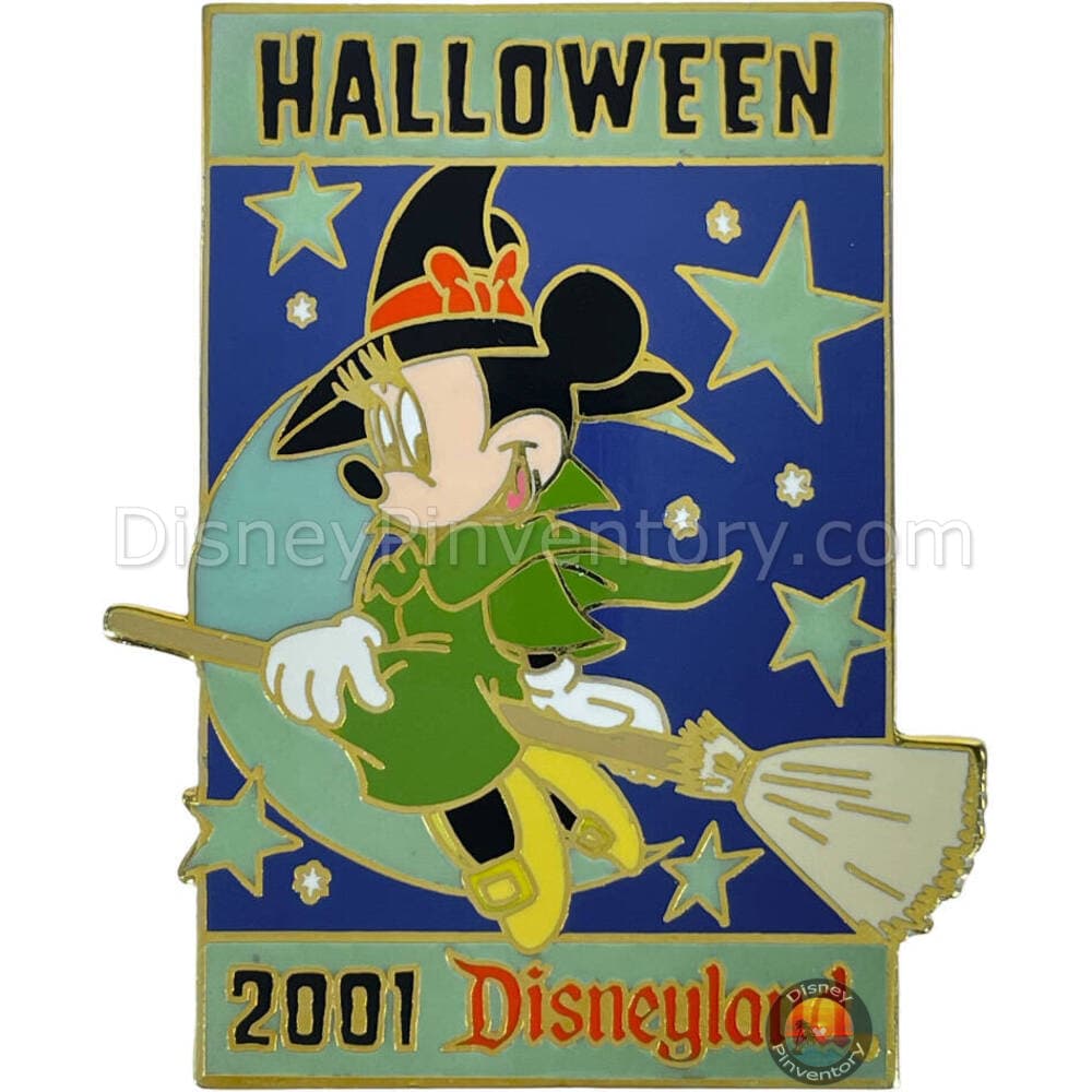 Disneyland Halloween 2001 - Witch Minnie Mouse Pin - Pin 37875