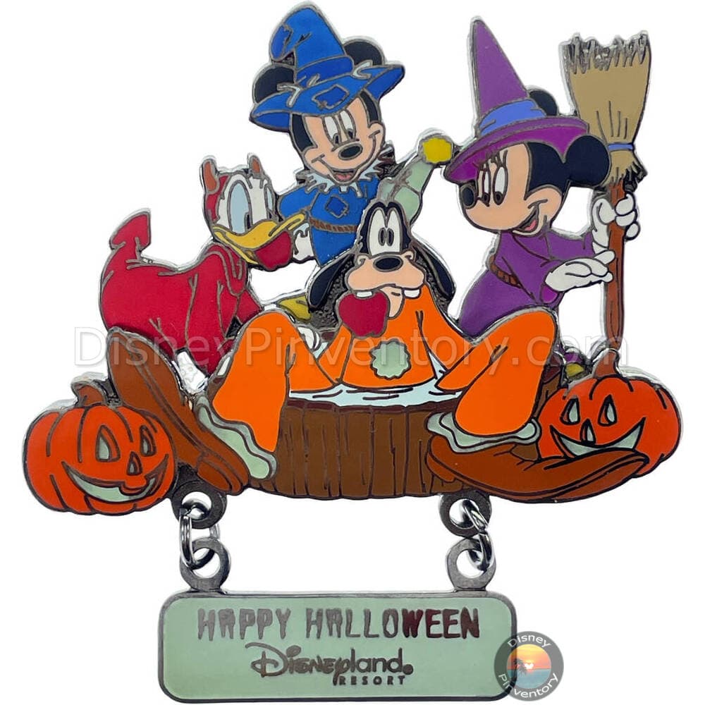 Disneyland Resort Happy Halloween 2001 Pin - Dunkin' Apples - Pin 37878