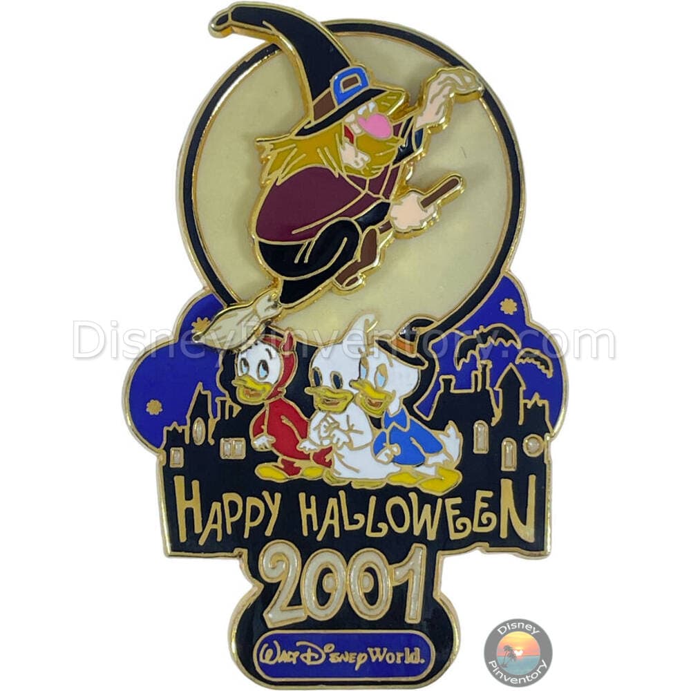 Nephews Happy Halloween 2001 Pin - Walt Disney World - Pin 37882