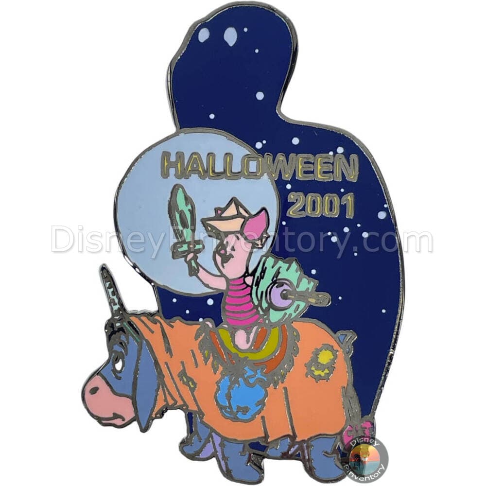 Disney Auctions Halloween 2001 Piglet & Eeyore Pin - Pin 37887