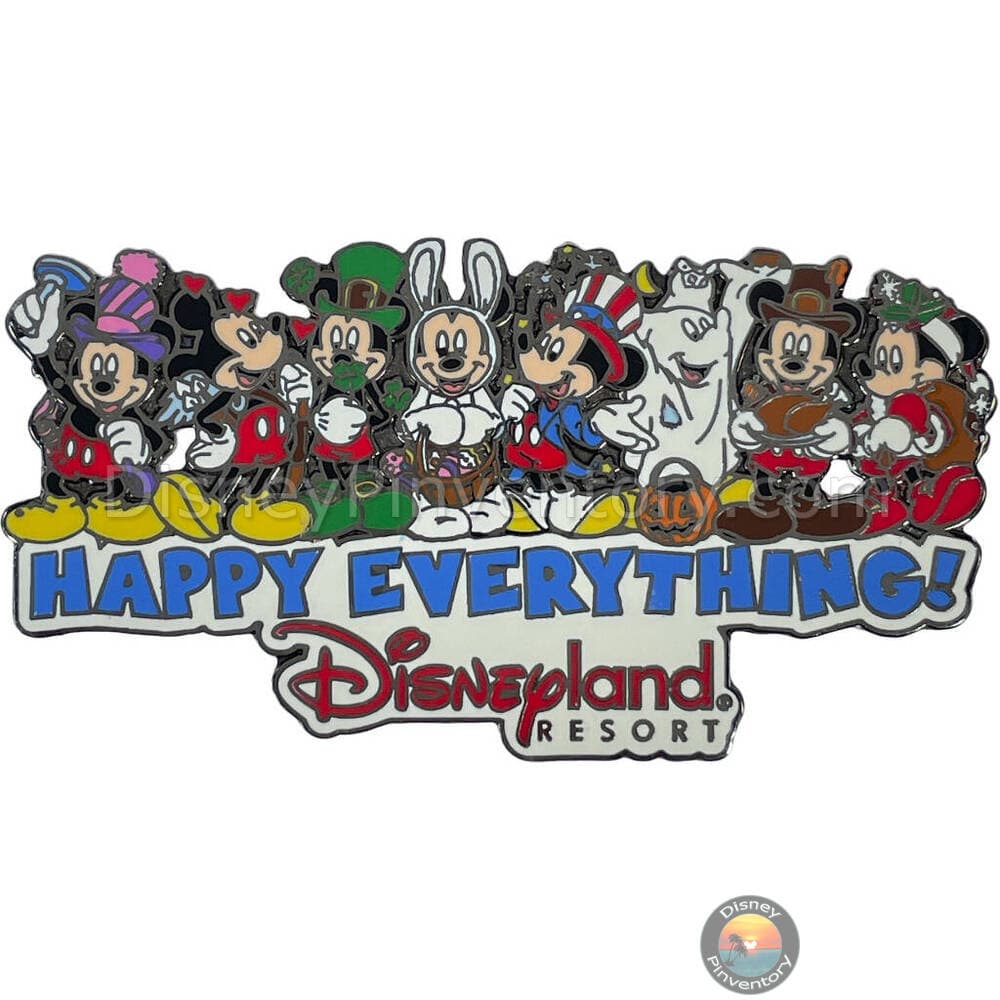 Disneyland Resort Happy Everything Pin #1 - Pin 37908