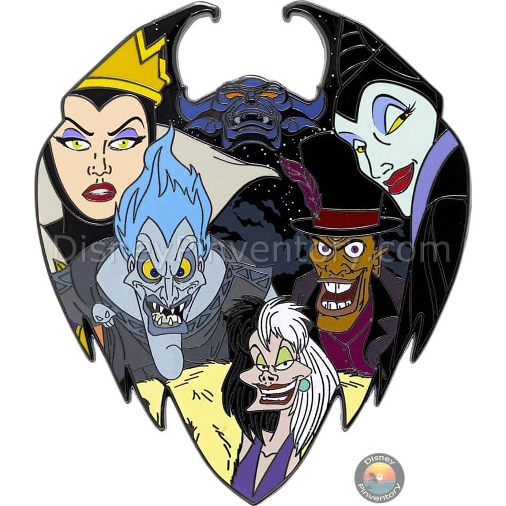 Villains After Dark Cluster Pin - PALM Exclusive - Pin 37973
