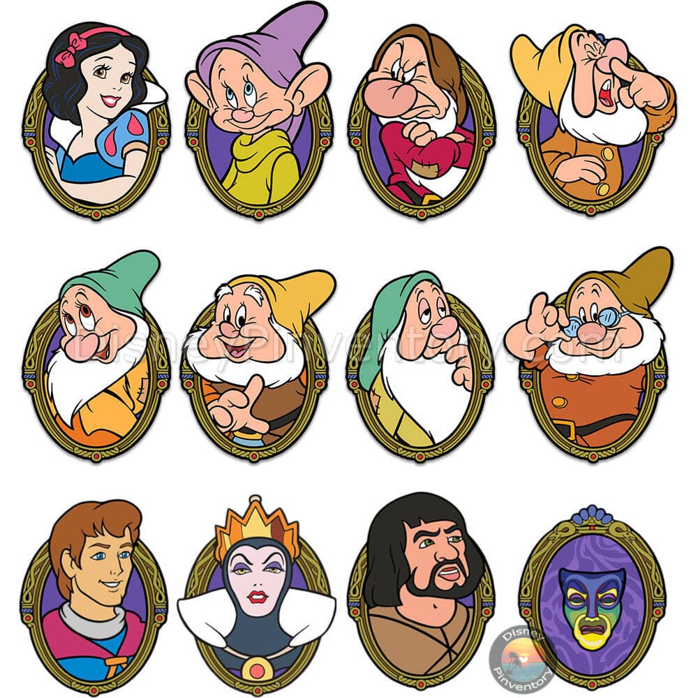Snow White Classic Mystery Series Pin Set - Pin 38019