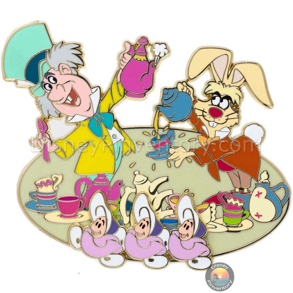Disney Alice in Wonderland Mad Tea Party Special Edition Pin - PALM Exclusive - Pin 38042
