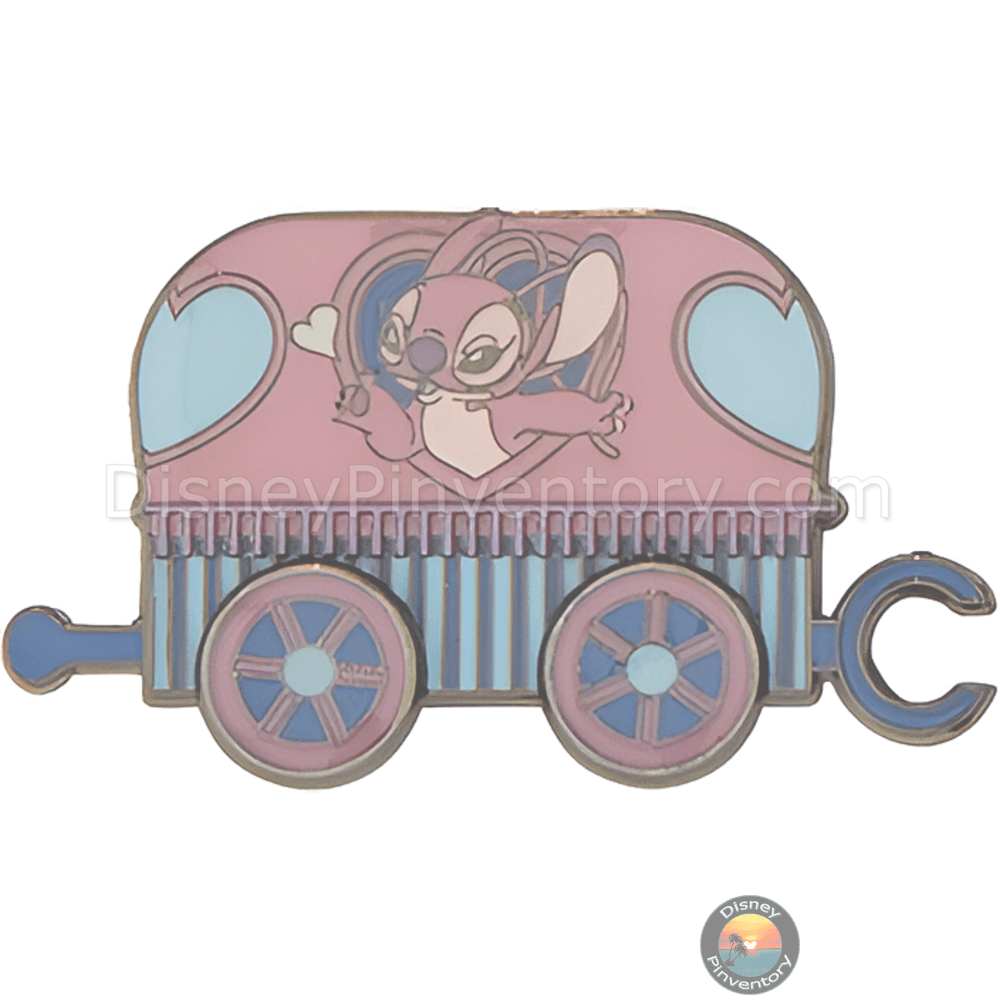Loungefly Disney Lilo & Stitch Train Blind Box Pin Set - Angel Pin - Pin 38079