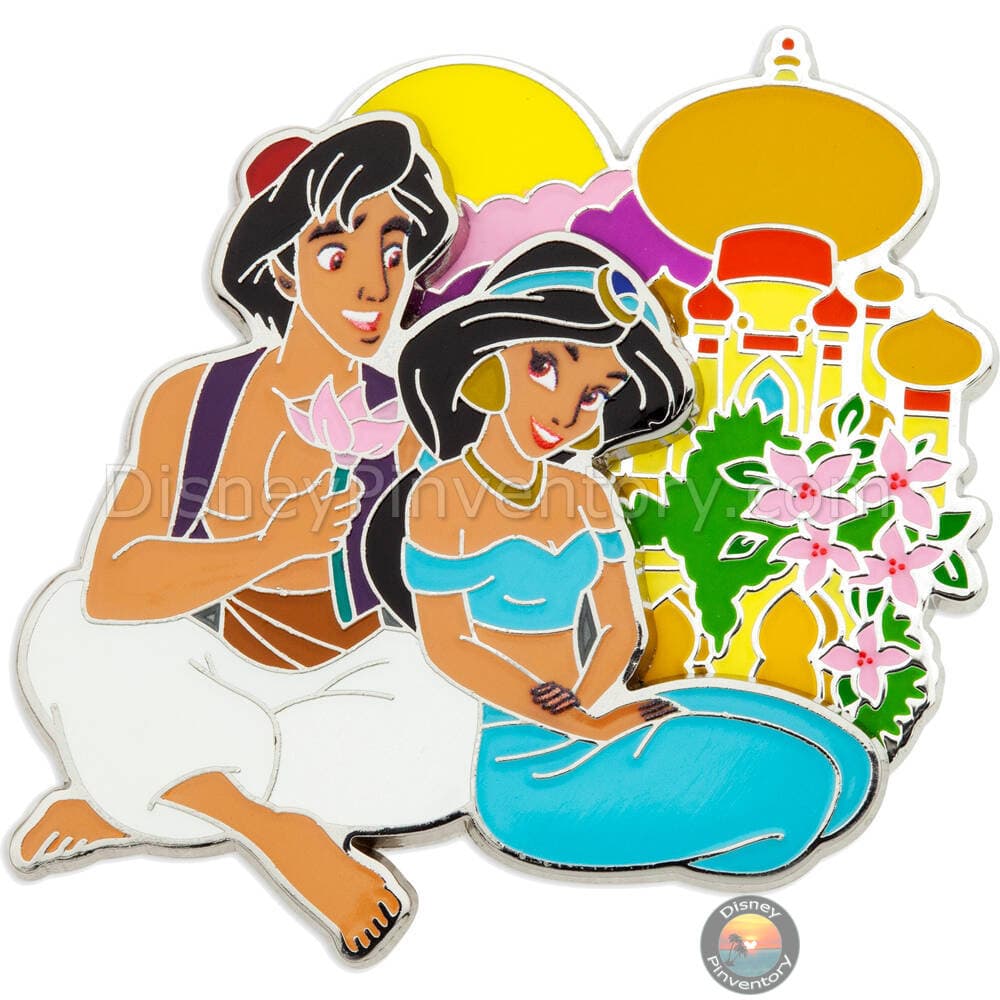 Aladdin and Jasmine Pin - Pin 38114