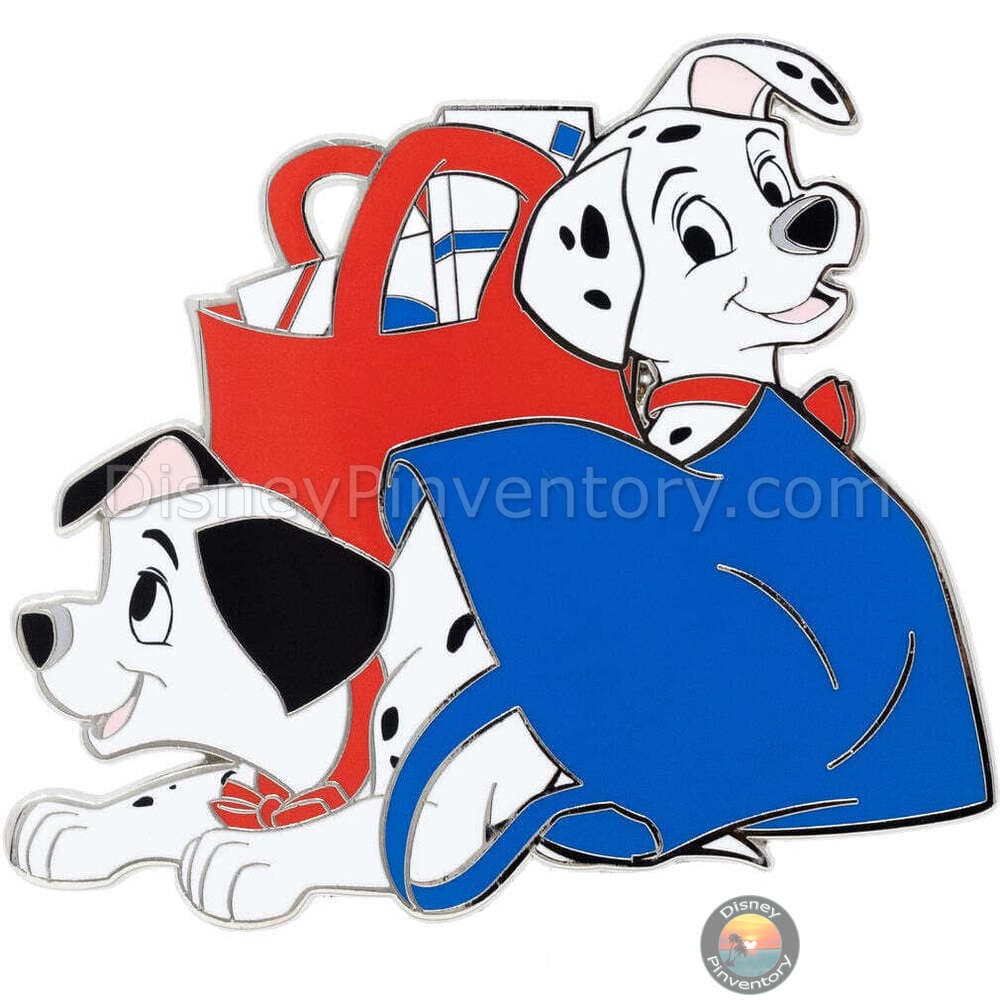 Disney 101 Dalmatians Seeing Spots Series - Special Delivery Dogs Pin - PALM Exclusive - Pin 38145