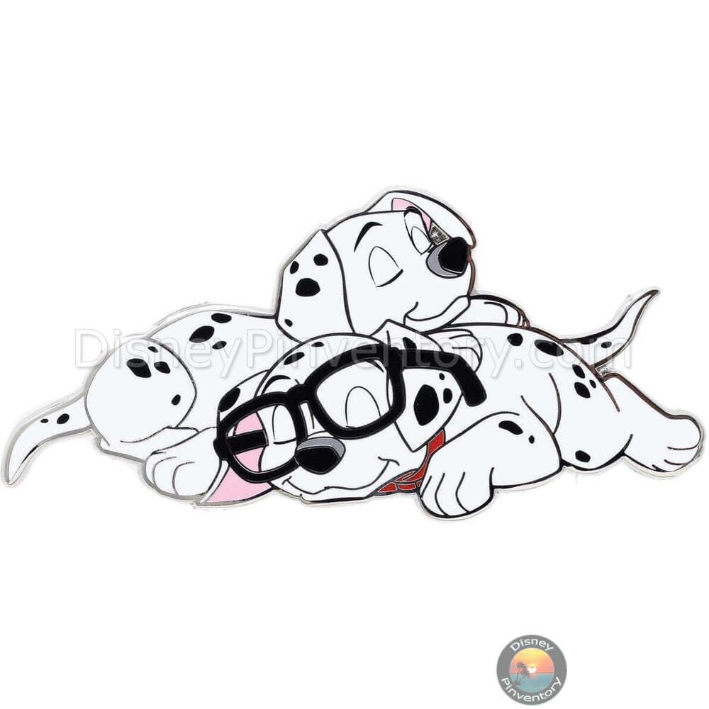 Disney 101 Dalmatians Seeing Spots Series - Tired Pups Pin - PALM Exclusive - Pin 38147