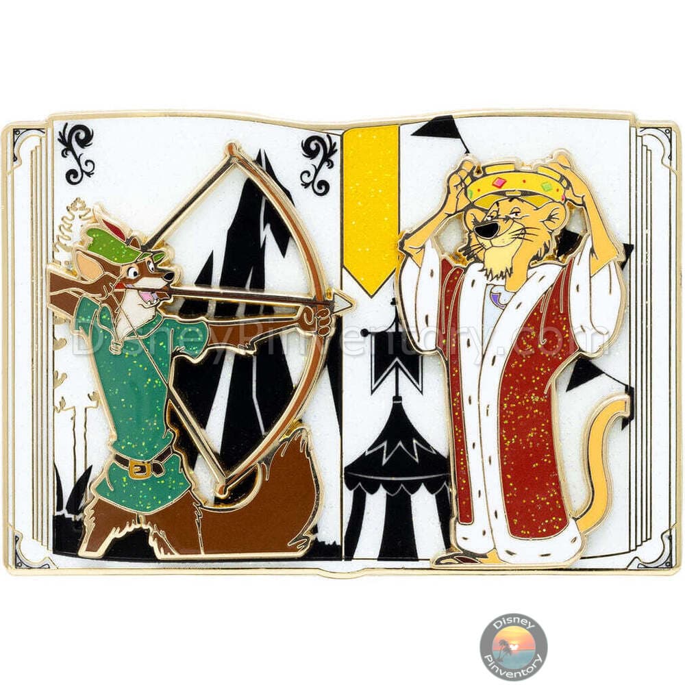 Disney Trove Pin Mystery - Robin Hood Story Book Chase Pin - PALM Exclusive - Pin 38169
