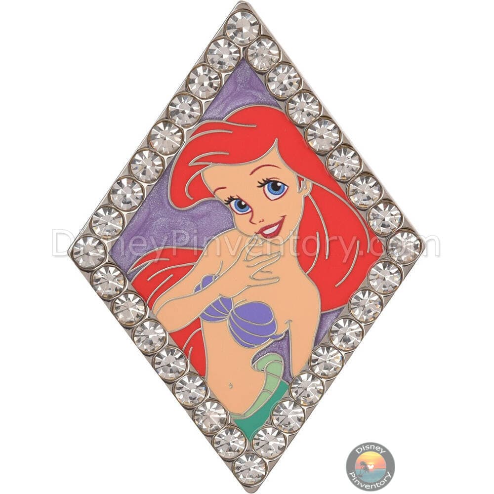 Princess Diamond Series Ariel Pin - Disney Pins Blog Exclusive - Pin 38220