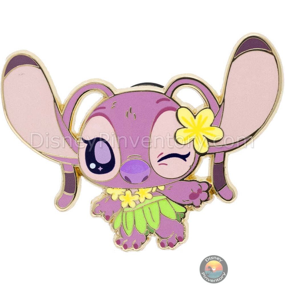 Disney Stitch Cutie Series - Hula Angel Pin - PALM Exclusive - Pin 38228