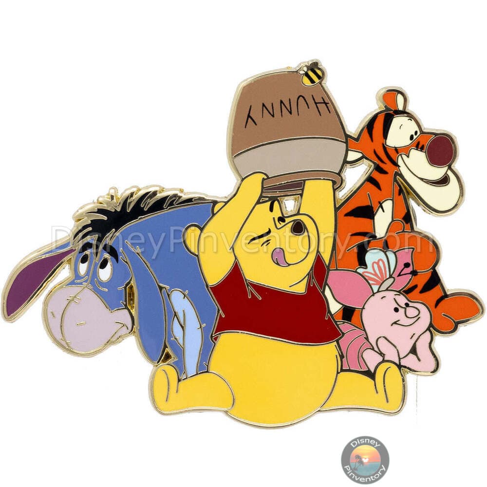 Disney Winnie the Pooh Cluster Pin - PALM Exclusive - Pin 47817