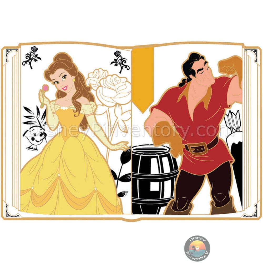 Disney Trove Pin Mystery - Beauty and the Beast Story Book Chase Pin - PALM Exclusive - Pin 38237