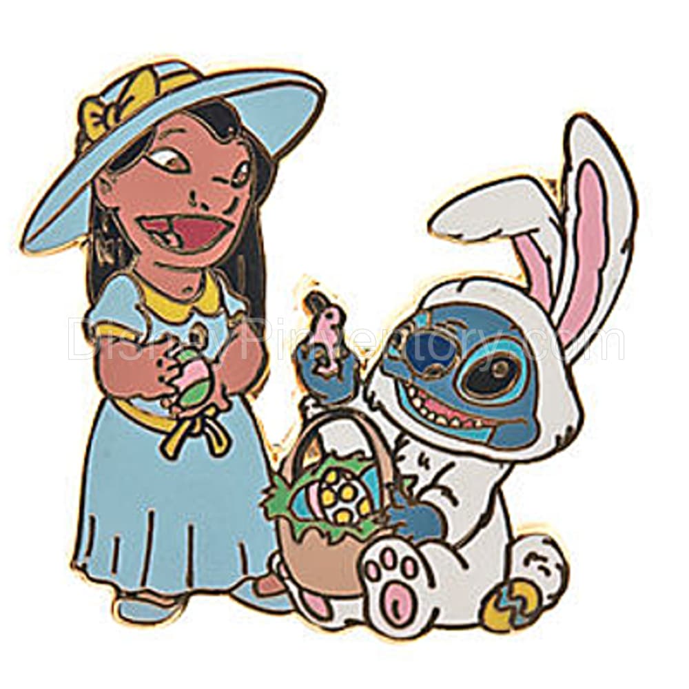 Easter Basket Surprise Pin Set - Lilo & Stitch Pin - Pin 3839