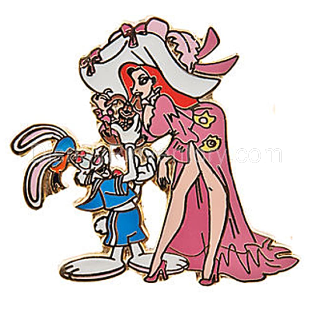 Easter Basket Surprise Pin Set - Roger & Jessica Rabbit Pin - Pin 3842