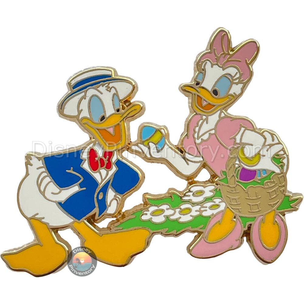 Disney Mall Exclusive - Donald & Daisy Easter Pin - Pin 3866
