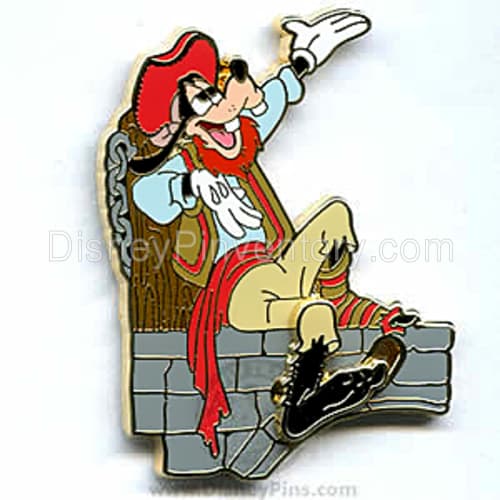 Pirates of the Caribbean Characters in Attraction - Goofy with Hairy Leg - Pin 3908