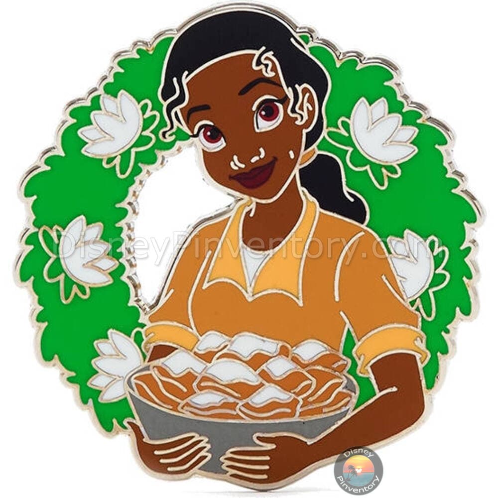 Disney Christmas Wreaths Mystery Pin Set - Tiana Wreath - Pin 39360