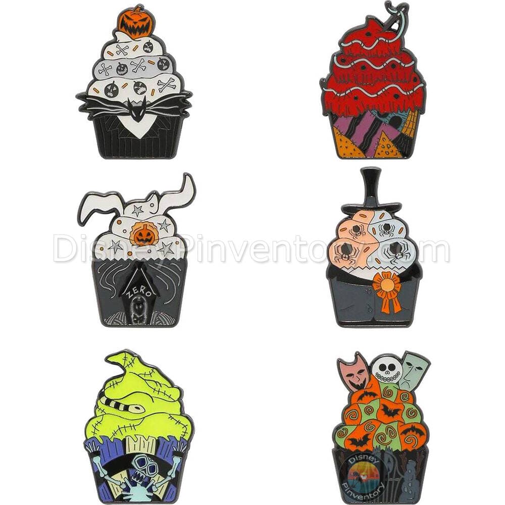 Loungefly The Nightmare Before Christmas Cupcake Blind Box Pin Set - Pin 39491