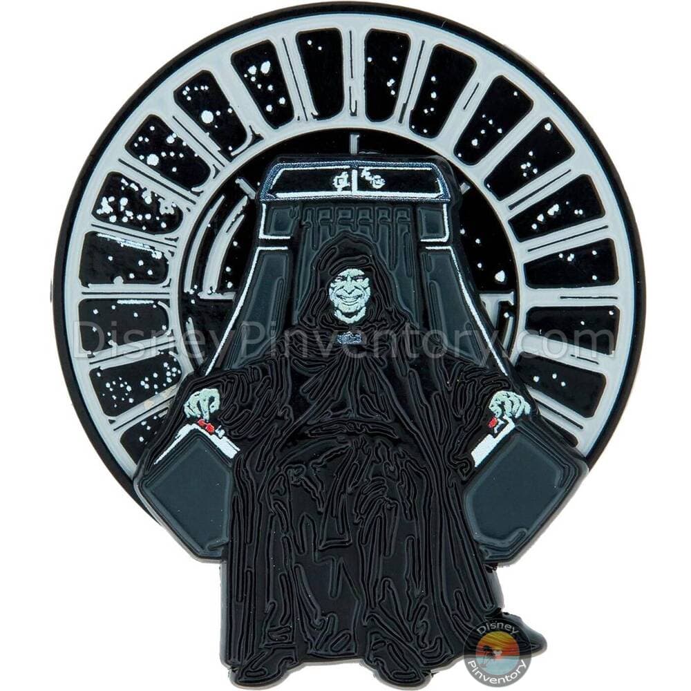 Star Wars Emperor Palpatine Spinning Pin - BoxLunch Exclusive - Pin 39516