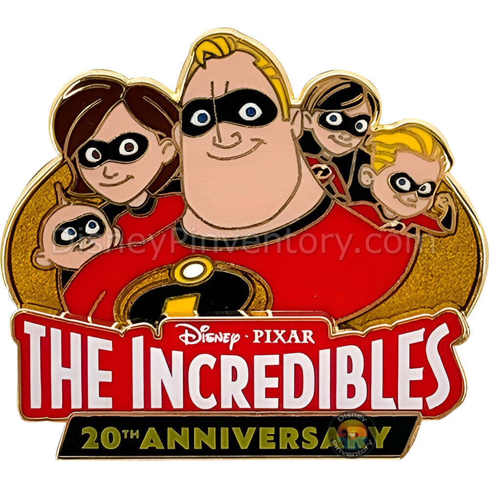 The Incredibles 20th Anniversary Pin - Pin 39554