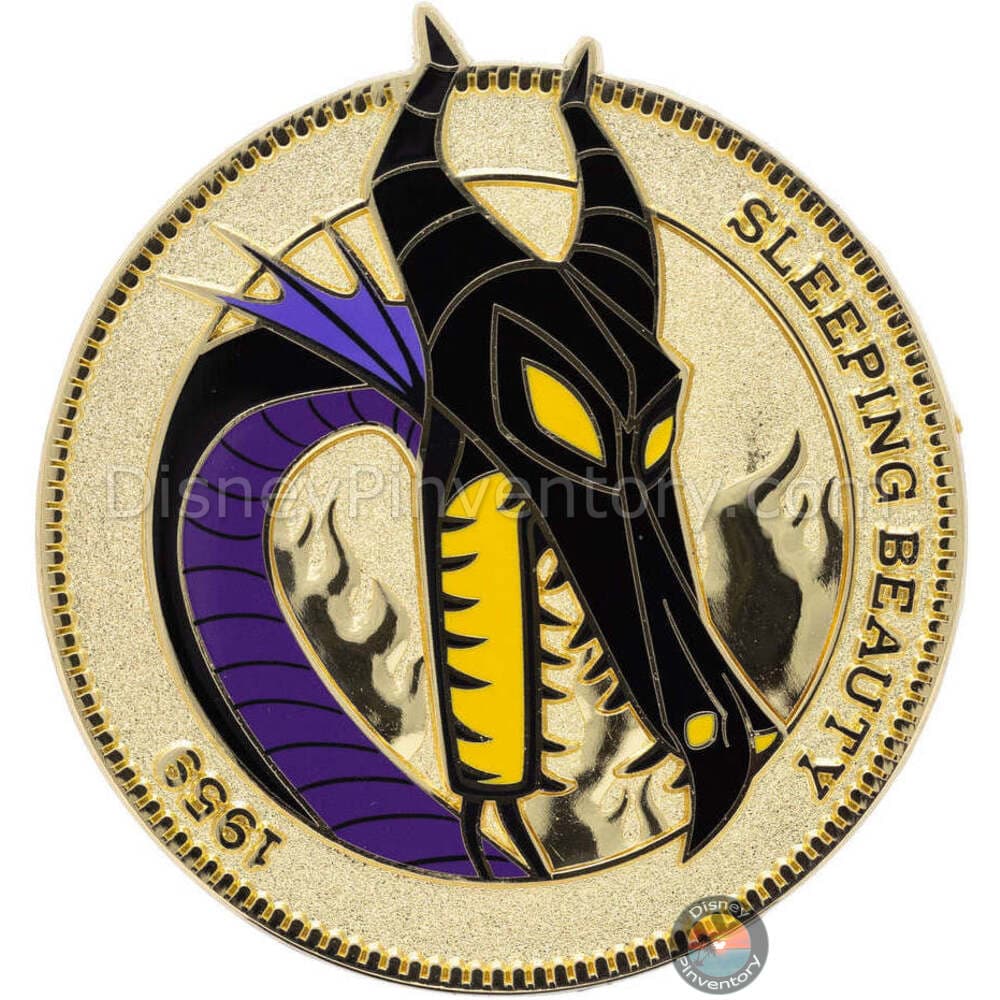 Disney Coin Series Maleficent Dragon Pin - PALM Exclusive - Pin 39595