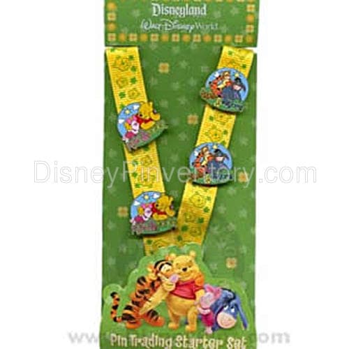 Pooh & Gang Lanyard Pin Trading Starter Set - Pin 396